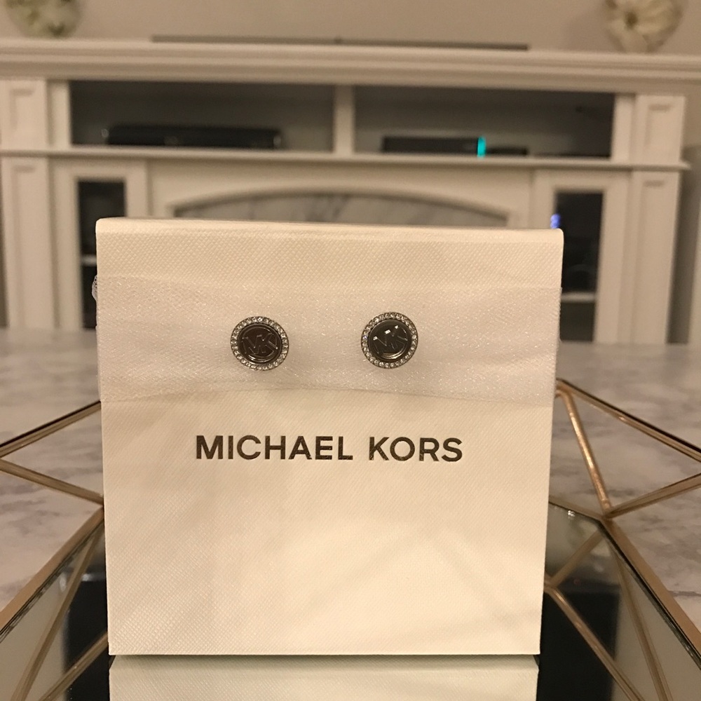 🆕 MK Sterling Silver Stud Earring - Picture 3 of 5